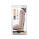 DR. SKIN DR. MARK 7 INCH DILDO WITH BALLS BEIGE