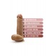 DR. SKIN DR. PAUL 7.25 INCH DILDO WITH BALLS TAN