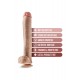 DR. SKIN DR. MICHAEL 14 INCH DILDO WITH BALLS BEIGE