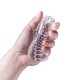 Masturbador masculino RIZE SQUEEZY CLEAR