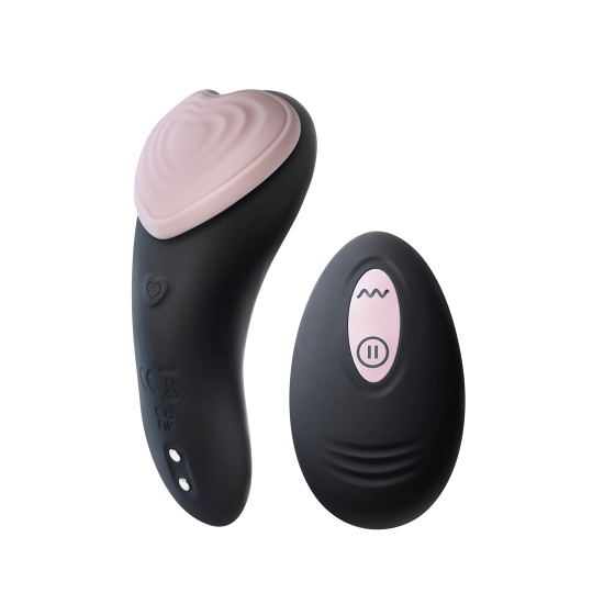 TEMPTASIA HEARTBEAT PANTY VIBE WITH REMOTE PINK