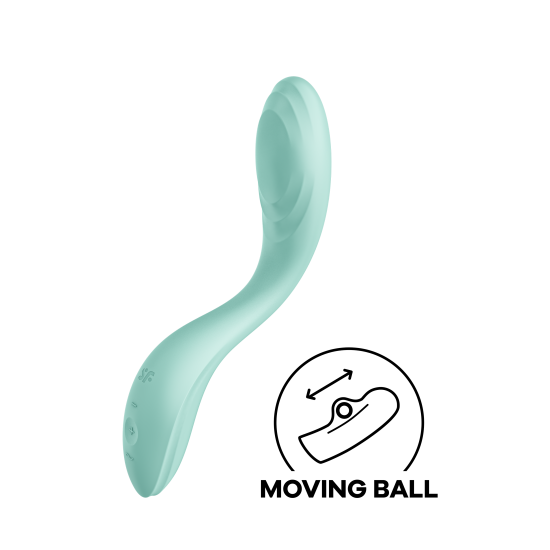 VIBRADOR DE PONTO G - SATISFYER RRROLLING PLEASURE MINT