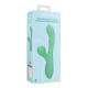 Vibrador Rabbit Sugador e Lingua - Loveline - Verde