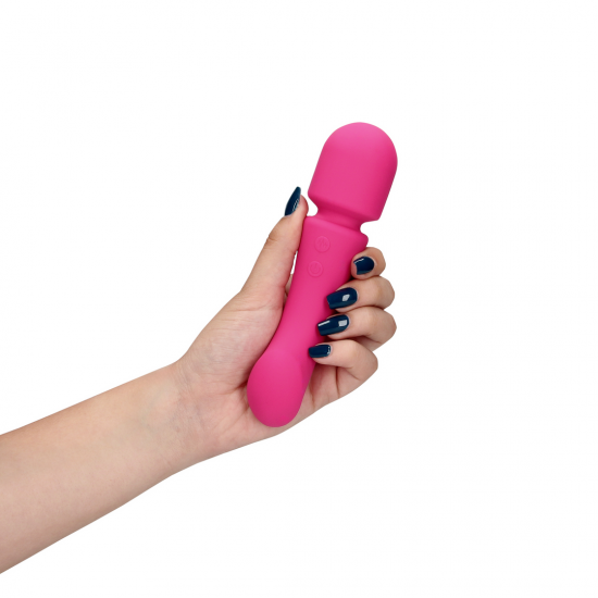 Vibrador Double-Sided Wand -Loveline - Rosa