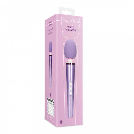 Vibrador Wand - Roxo Metalico - Loveline