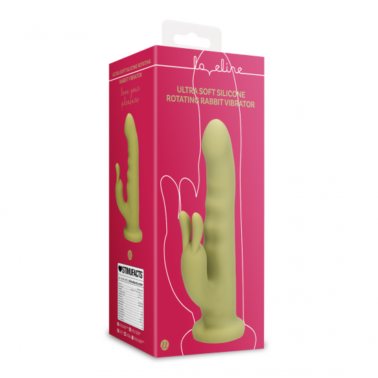 Vibrador Rabbit Rotação e Ventosa - Loveline