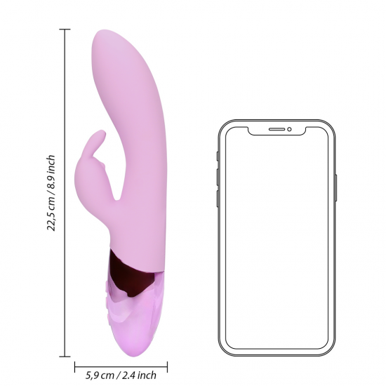 Vibrador Rabbit Lilás - Loveline