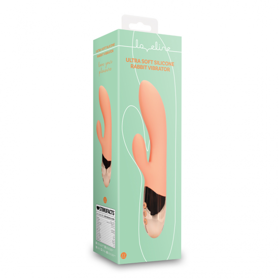 Vibrador Rabbit - Loveline - Laranja