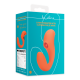 Vibrador Rabbit Sugador de Clitoris - Loveline - Laranja