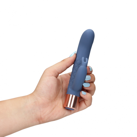 Mini Vibrador Rabbit - Loveline - Azul