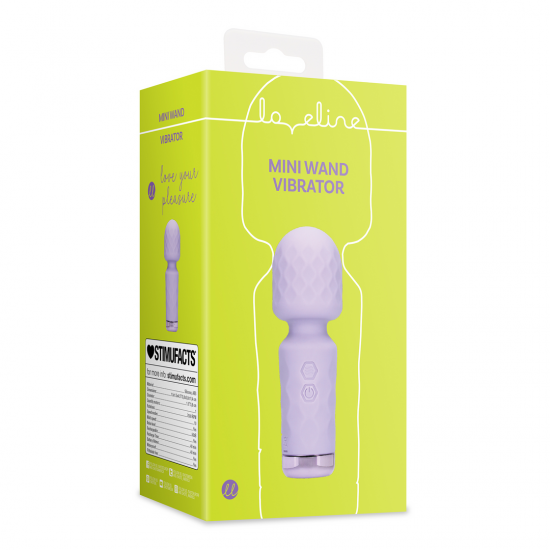 Mini Vibrador tipo Wand - Roxo - Loveline