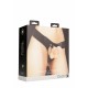 Strap-On Realista c/ Escroto Ouch! 15cm Pele