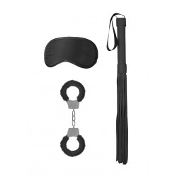 Kit Bondage Iniciante 3pcs Introductory #1 Ouch! Preto