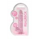 Dildo realistico com testiculos 18cm Rosa - RealRock