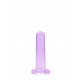 Não Realistico Dildo com ventosa - 13,5 cm - Lilas