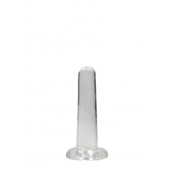 Não Realistico Dildo com ventosa - 13,5 cm - Clear