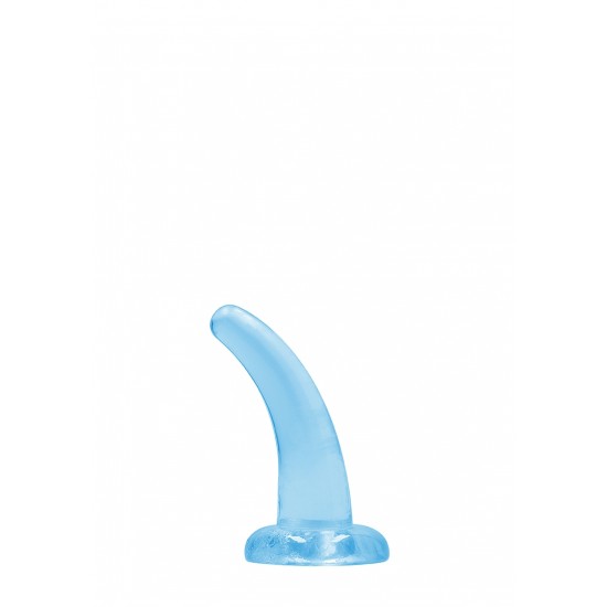 Não Realistico Dildo com ventosa - 11,5 cm - Azul