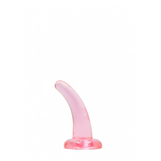 Não Realistico Dildo com ventosa - 11,5 cm - Rosa