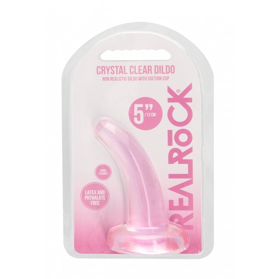 Não Realistico Dildo com ventosa - 11,5 cm - Rosa