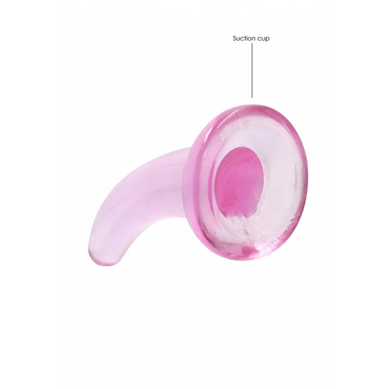 Não Realistico Dildo com ventosa - 11,5 cm - Rosa