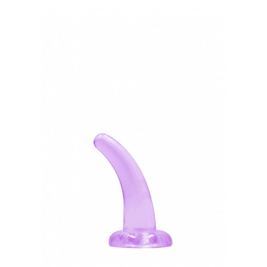 Não Realistico Dildo com ventosa - 11,5 cm - Lilas