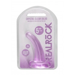 Não Realistico Dildo com ventosa - 11,5 cm - Lilas