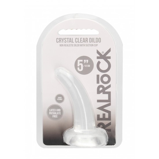 Não Realistico Dildo com ventosa - 11,5 cm - Clear