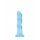 Não Realistico Dildo com ventosa - 17 cm - Azul