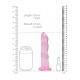 Não Realistico Dildo com ventosa - 17 cm - Rosa