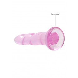 Não Realistico Dildo com ventosa - 17 cm - Rosa