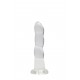 Não Realistico Dildo com ventosa - 17 cm - Clear