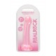  Dildo Não Realistico com ventosa - 17 cm - Rosa