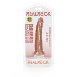 Slim Realistic Dildo with Suction Cup - 6/ 15,5 cm