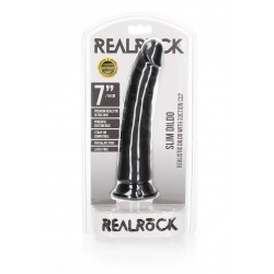 Slim Realistic Dildo with Suction Cup - 7/ 18 cm