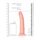 Slim Realistic Dildo with Suction Cup - 8/ 20,5 cm