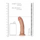 Curved Realistic Dildo with Suction Cup - 6/ 15,5 cm