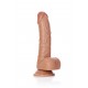 Curved Realistic Dildo  Balls  Suction Cup - 6/ 15,5 cm