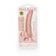 Curved Realistic Dildo  Balls  Suction Cup - 7/ 18 cm