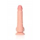 Straight Realistic Dildo  Balls  Suction Cup - 8/ 20,5 cm