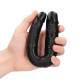 Dildo Realistico Duplo Curvo 5`` (13 cm) - Preto