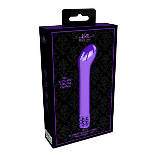 Vibrador Jewel - Recarregavel ABS - Purple