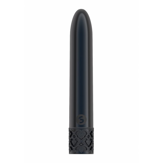 Vibrador Shiny - Recarregavel ABS  -  Gunmetal