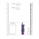 Vibrador Elegance - Recarregavel Silicone - Purple