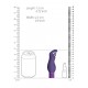 Vibrador Exquisite - Recarregavel Silicone - Purple