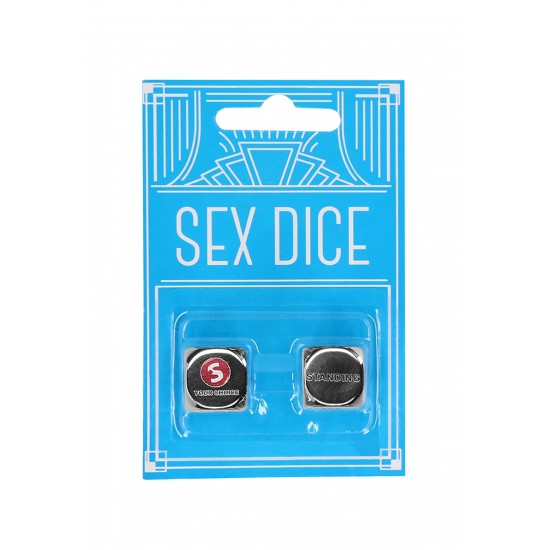 Conjunto de dados Sex Dice - Prateado