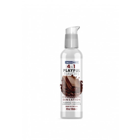 Lubrificante Swiss Navy 4 in 1 Chocolate Sensation 118 ml