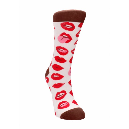 Meias Lábios Lip Love SexySocks 36-41