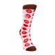 Meias Lábios Lip Love SexySocks 36-41