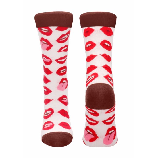 Meias Lábios Lip Love SexySocks 36-41