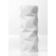 Masturbador Masculino 3D Polygon Branco